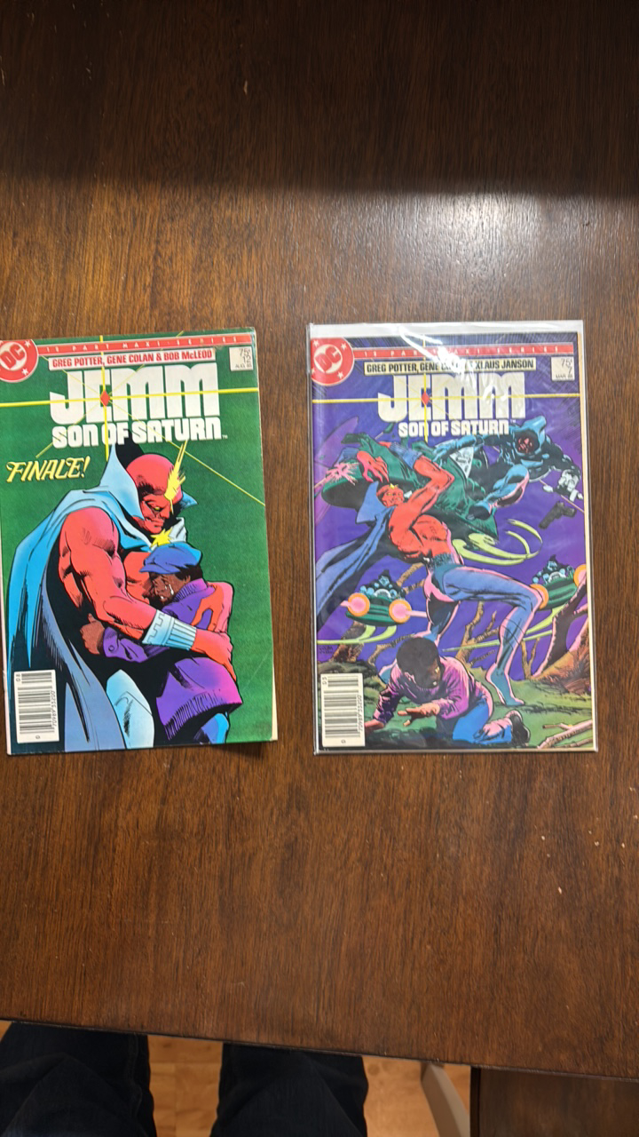 Jen Son of Saturn Comic Book Lot, Vintage DC Comics