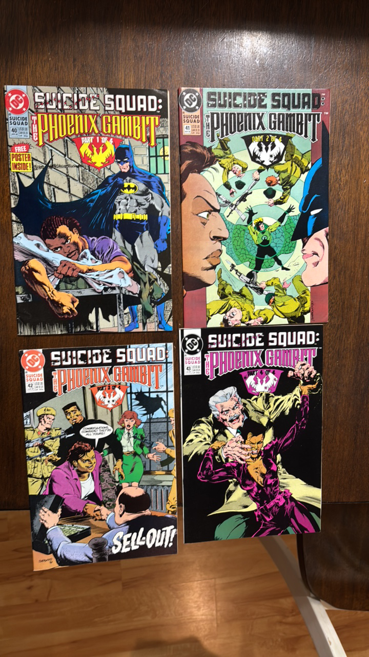The Suicide Squad The Phoenix Gambit Issues 40,41,42,33 DC Comics