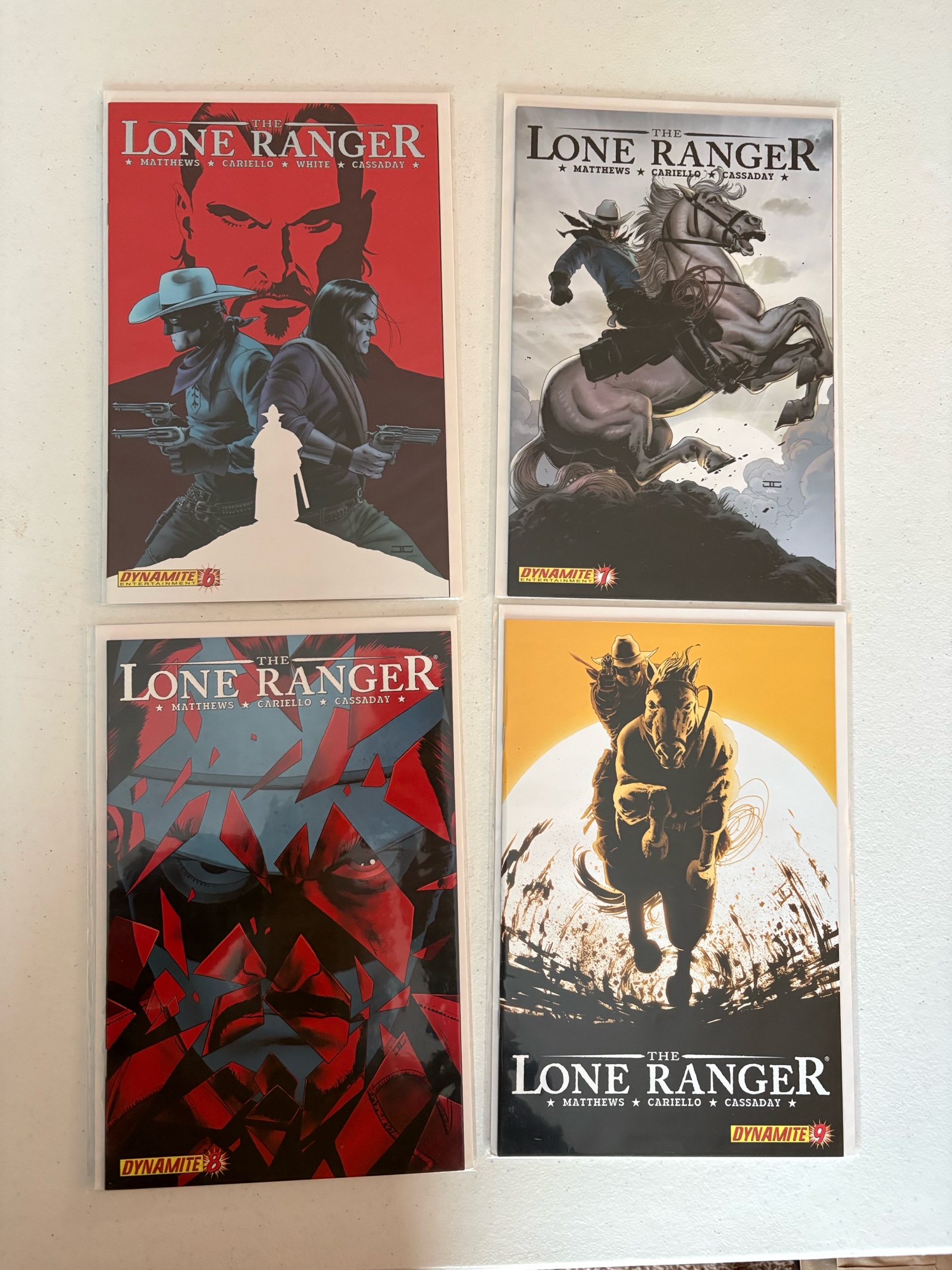 The Lone Ranger Comic Books 4 Comic Book Lot
