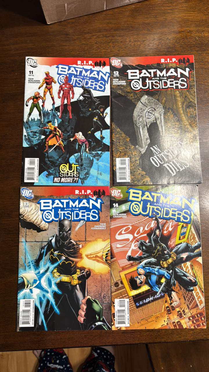Batman and the Outsiders Lot, 4 Comics #s 11,12,13,14 DC