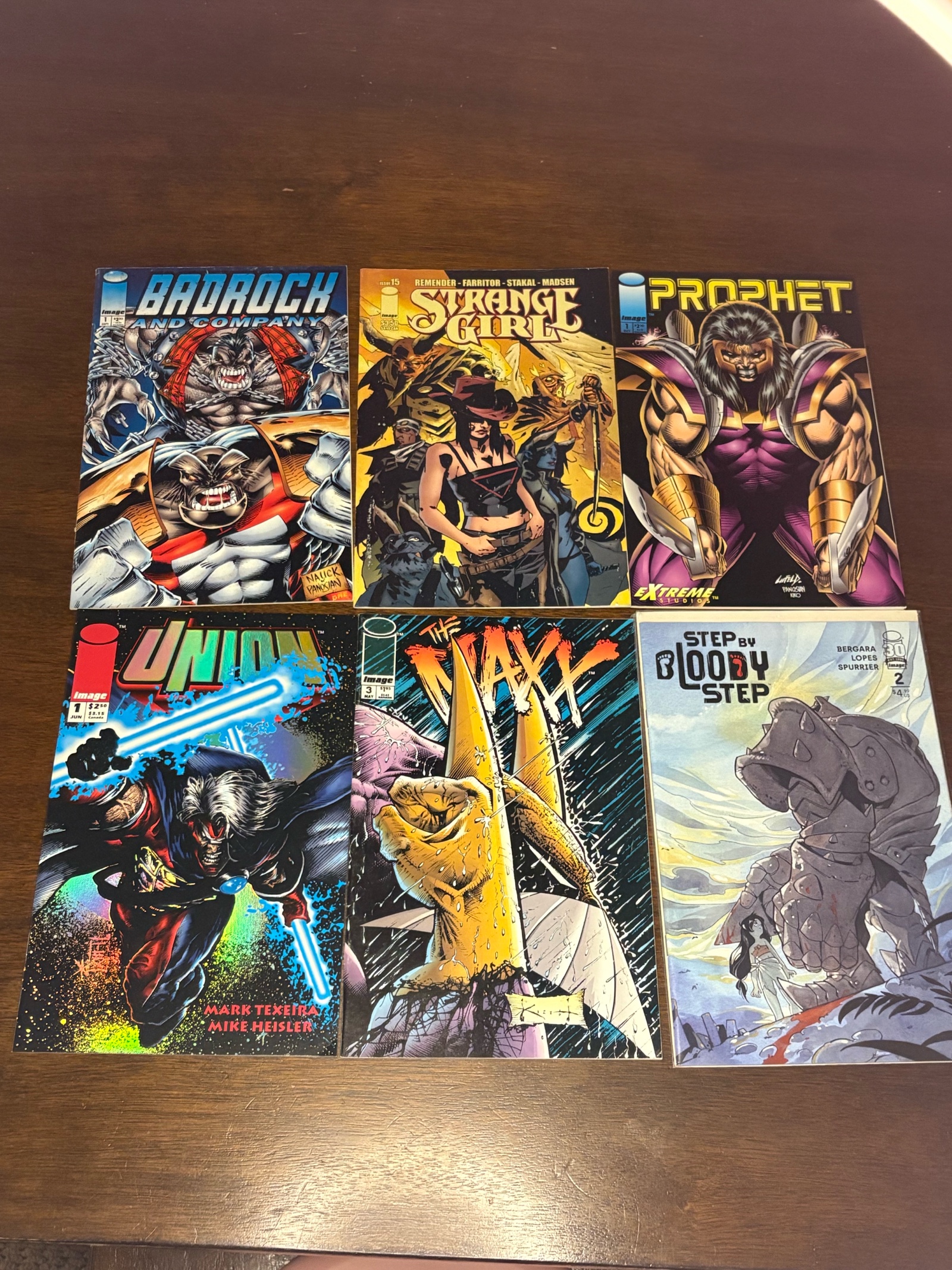 Image Publishing Comic Book Lot, 6 Comics From Different Heroes and Different Series