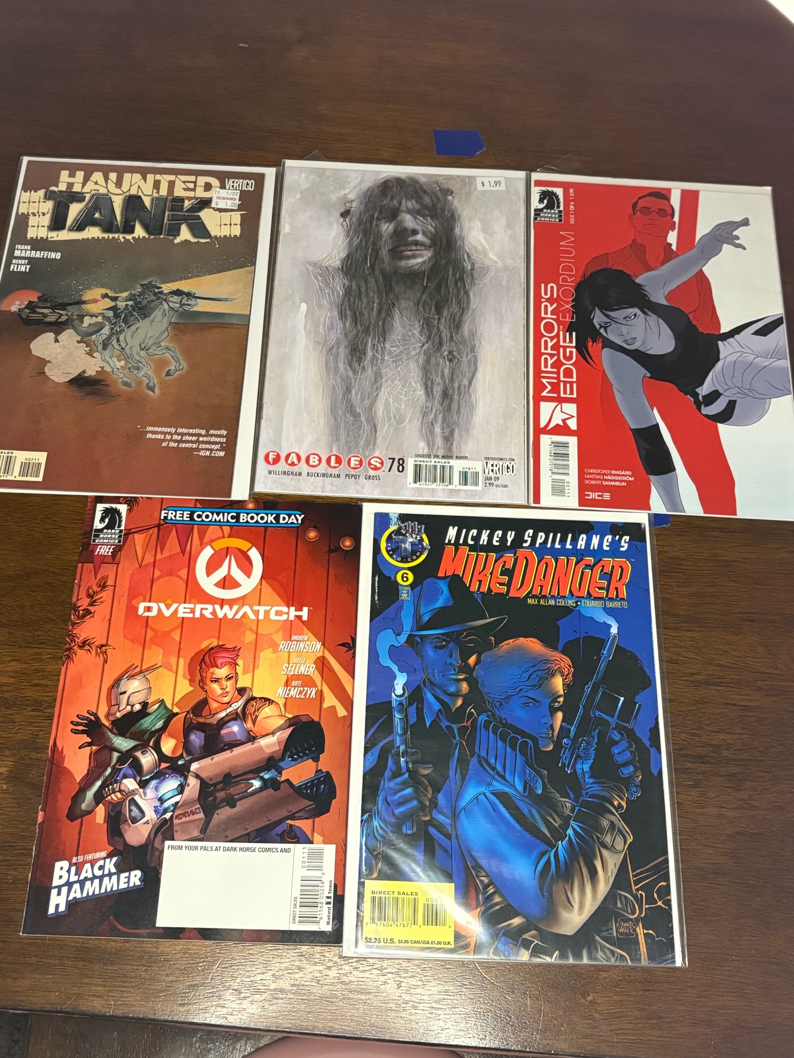 Comic Book Lot, Mix of Publishers, Heroes and Series, 5 Comic Book Lot