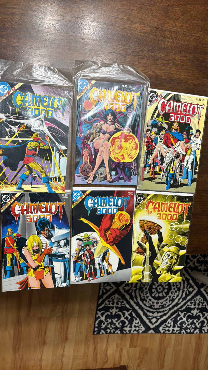 Camelot 3000 Comic Book Lot, #s 4,5,6,7,8,9