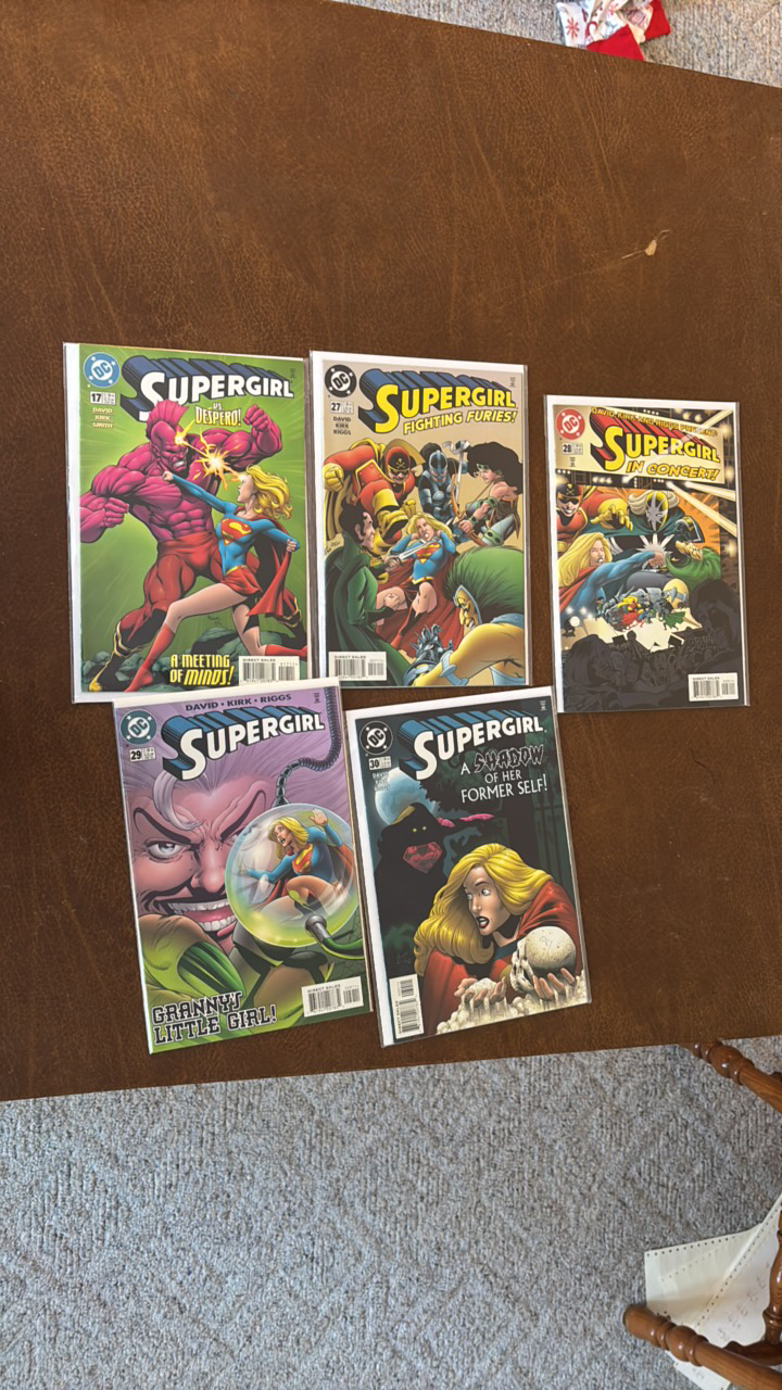 Supergirl DC Comic Book Lot, Issues 17,27,28,29,30