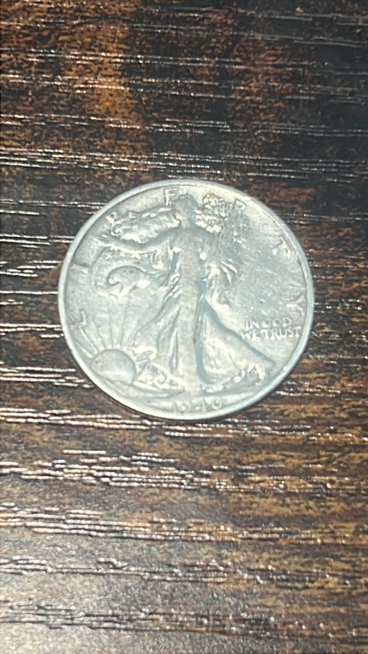 1940 s walking liberty half dollar
