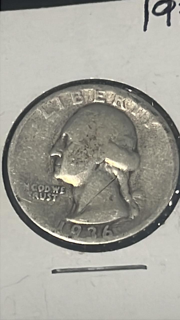 1936 Washington quarter