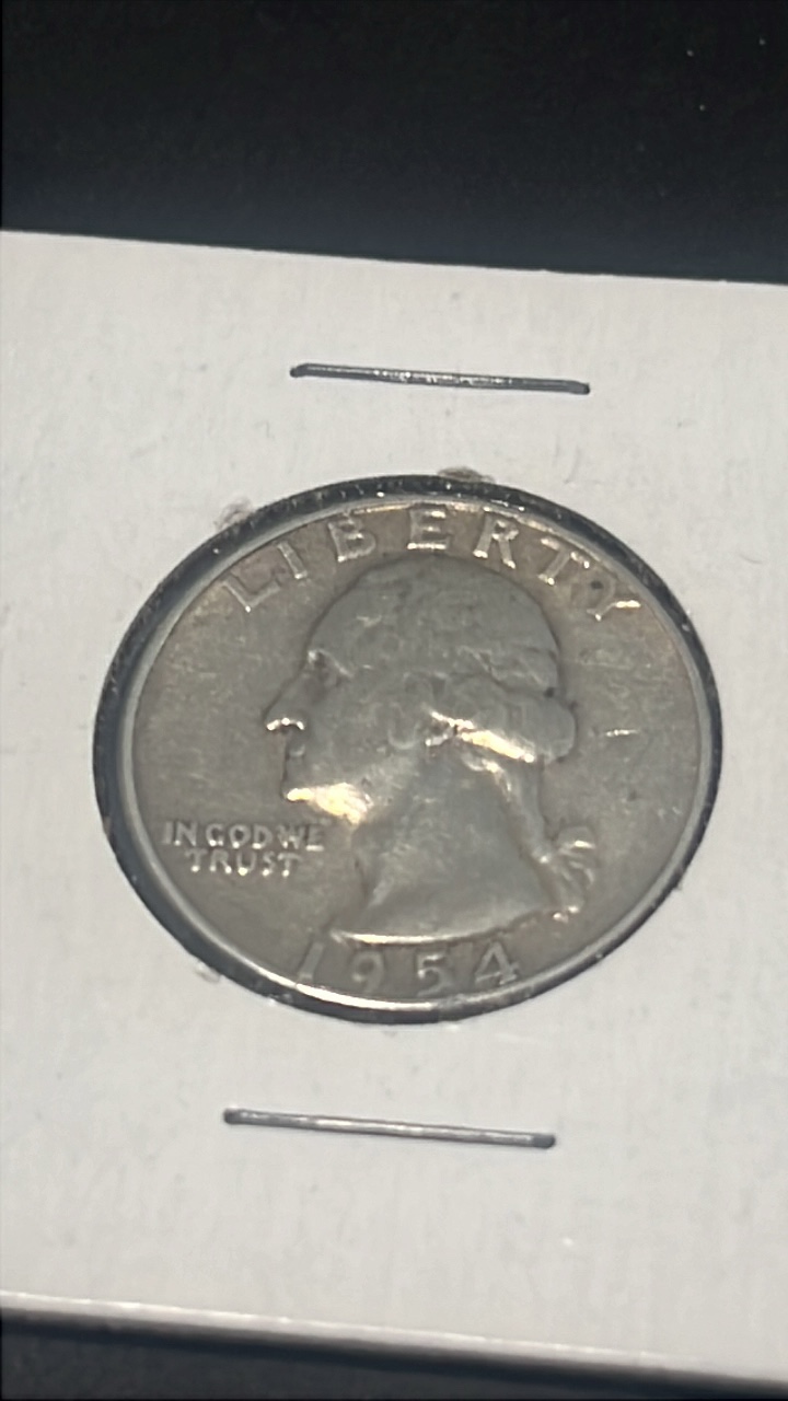 1954 Washington quarter