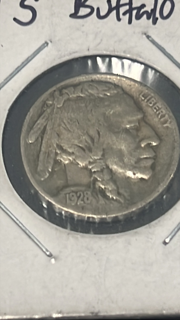 1928 s buffalo nickel