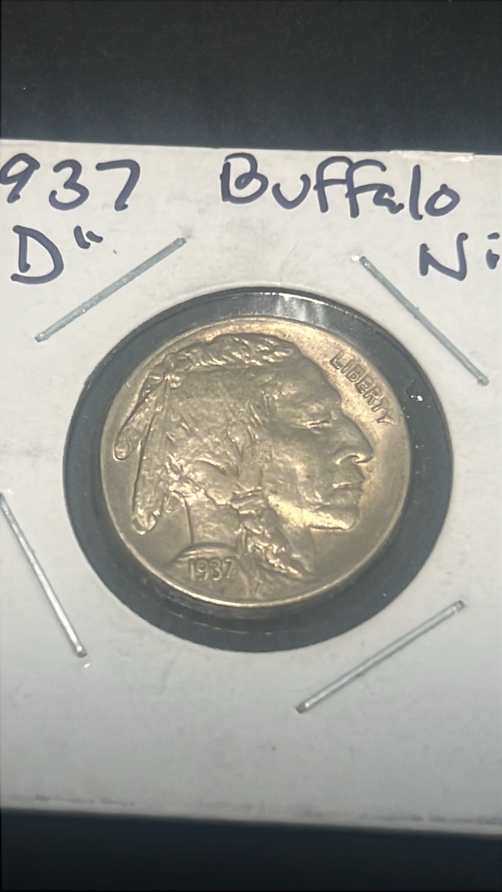 1937 d buffalo nickel uncirculated