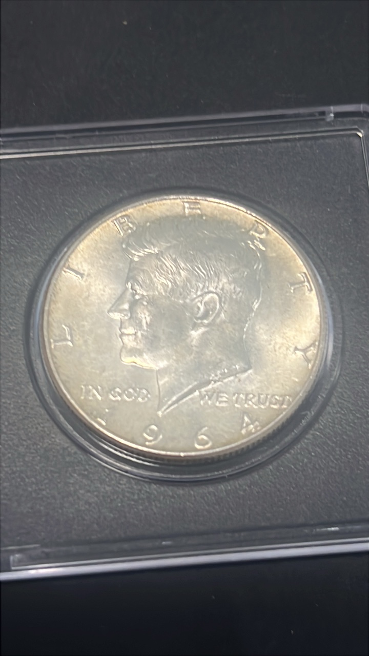 1964 p Kennedy half dollar