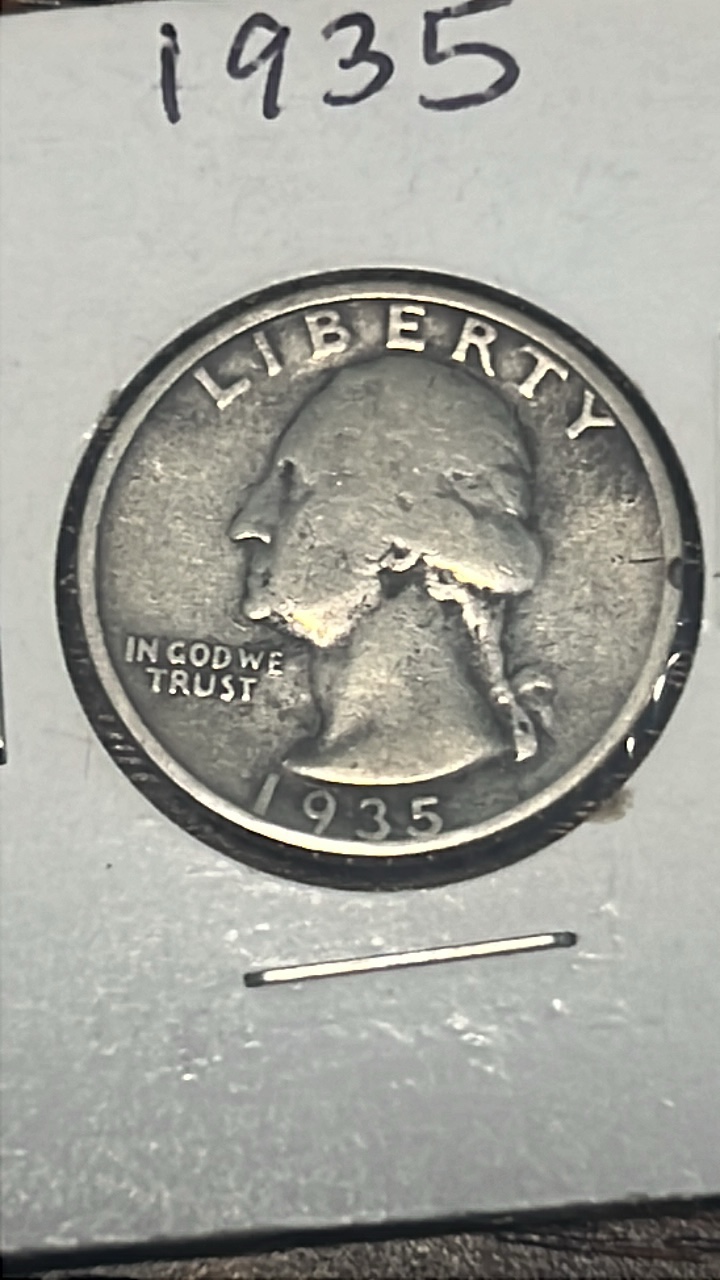 1935 Washington quarter