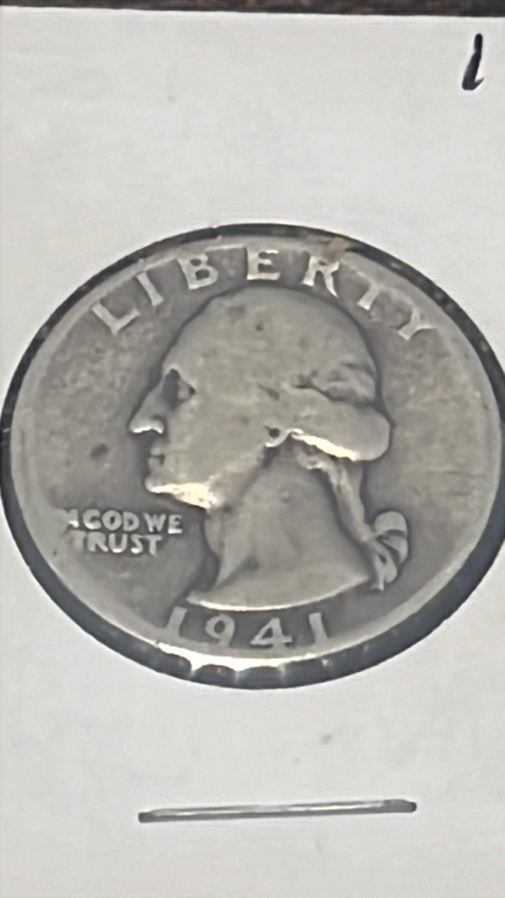 1941 Washington quarter