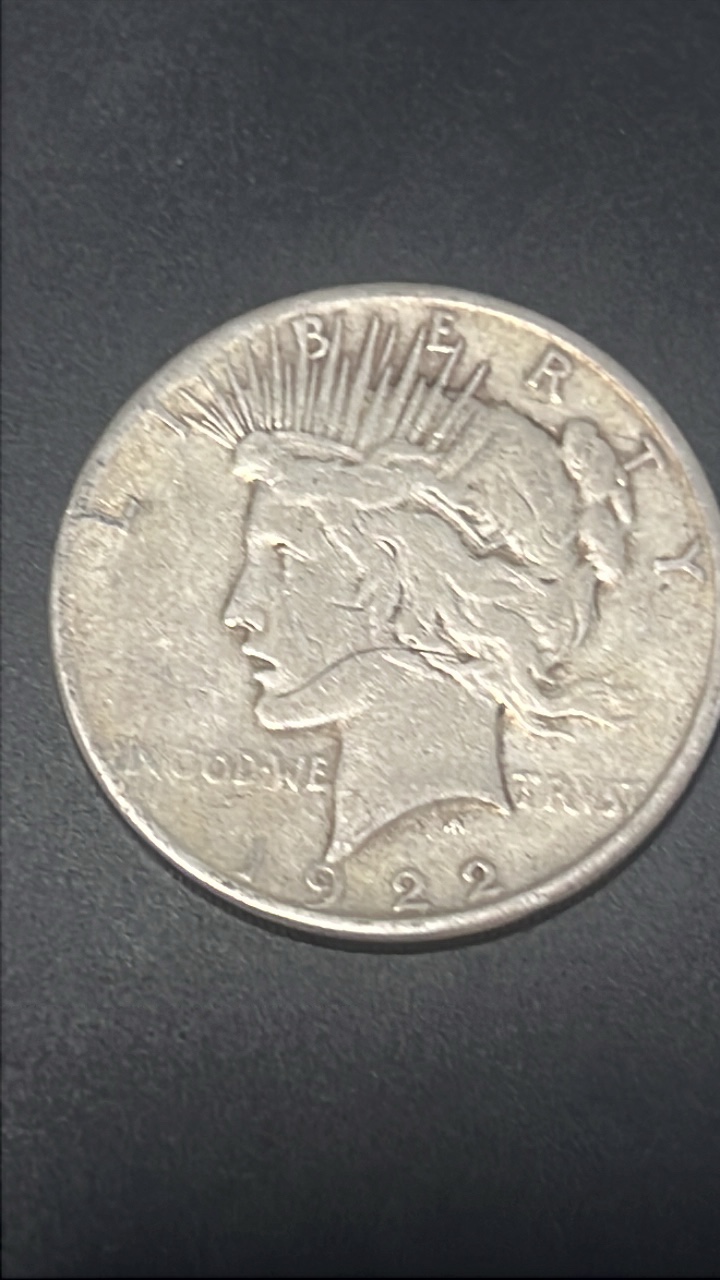 1922 s peace dollar