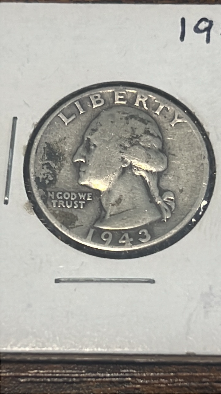 1943 Washington quarter
