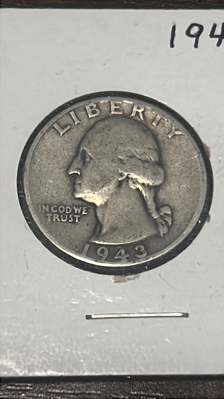 1943 Washington quarter
