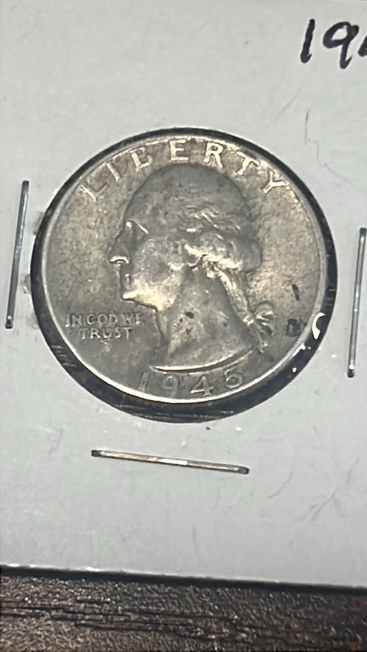 1945 Washington quarter