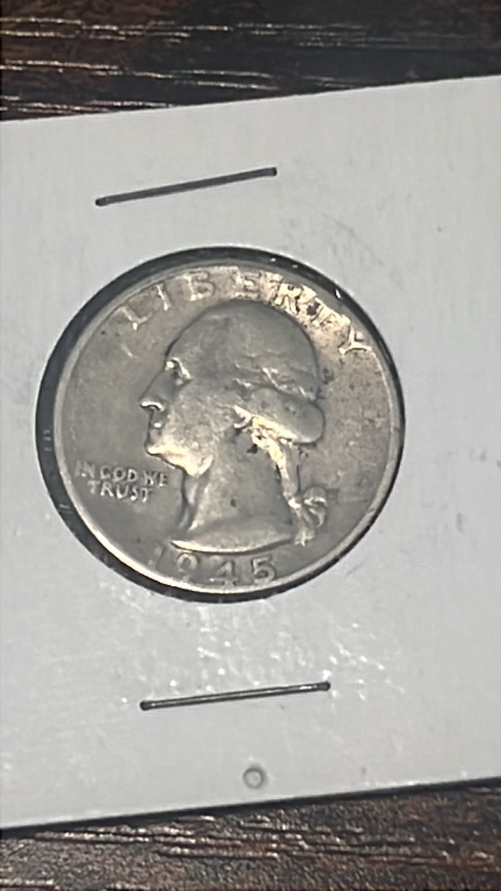 1945 Washington quarter