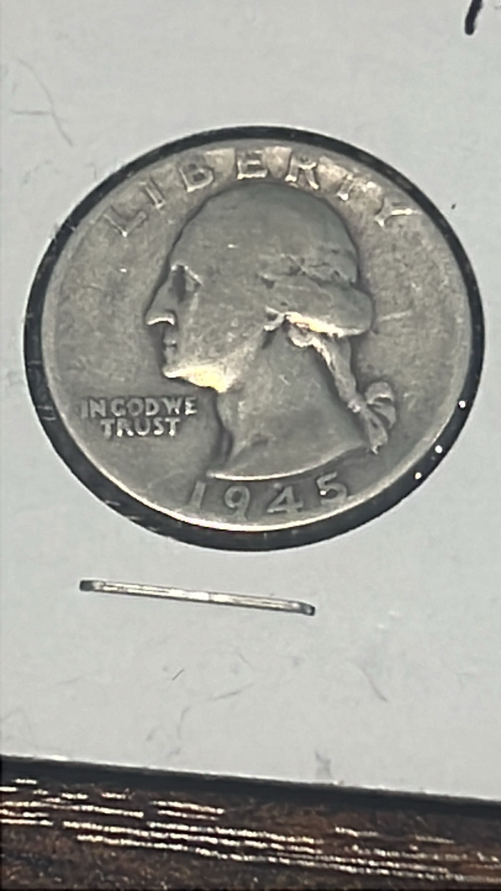 1945 Washington quarter