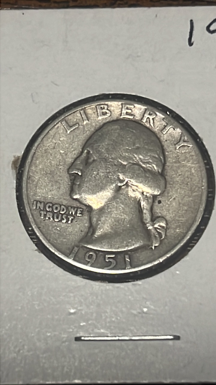 1951 Washington quarter
