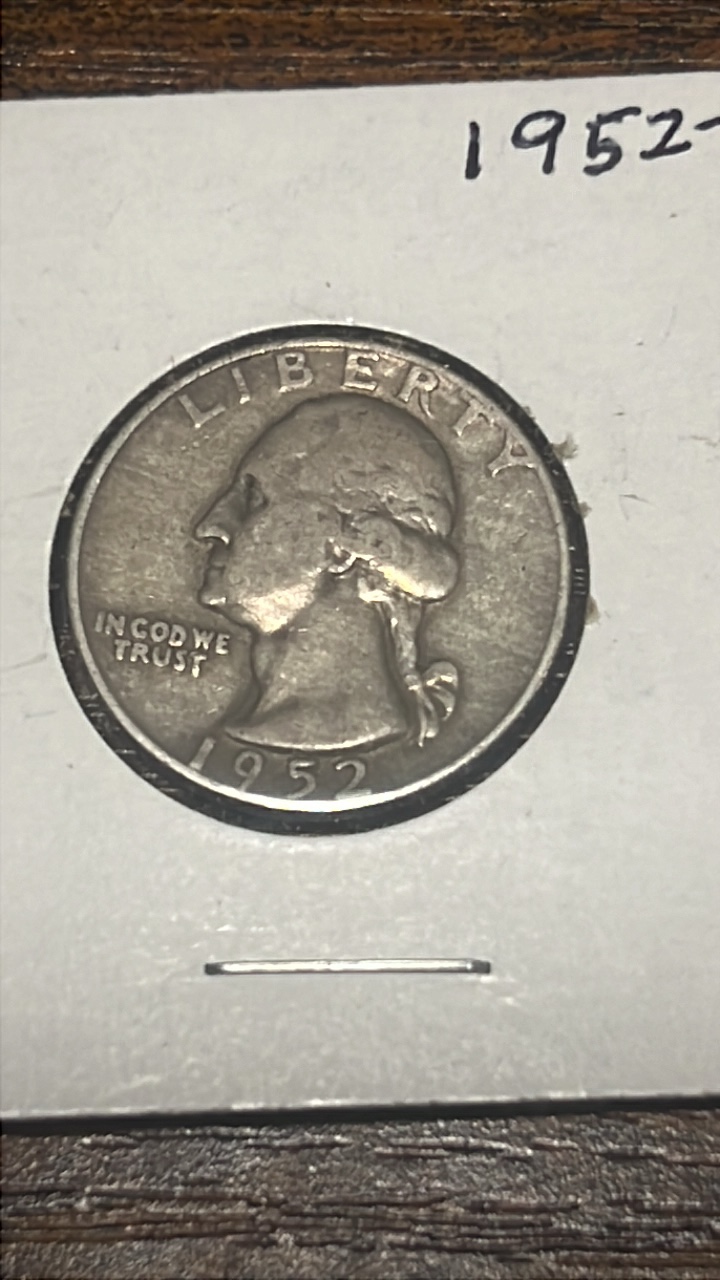 1952 d Washington quarter