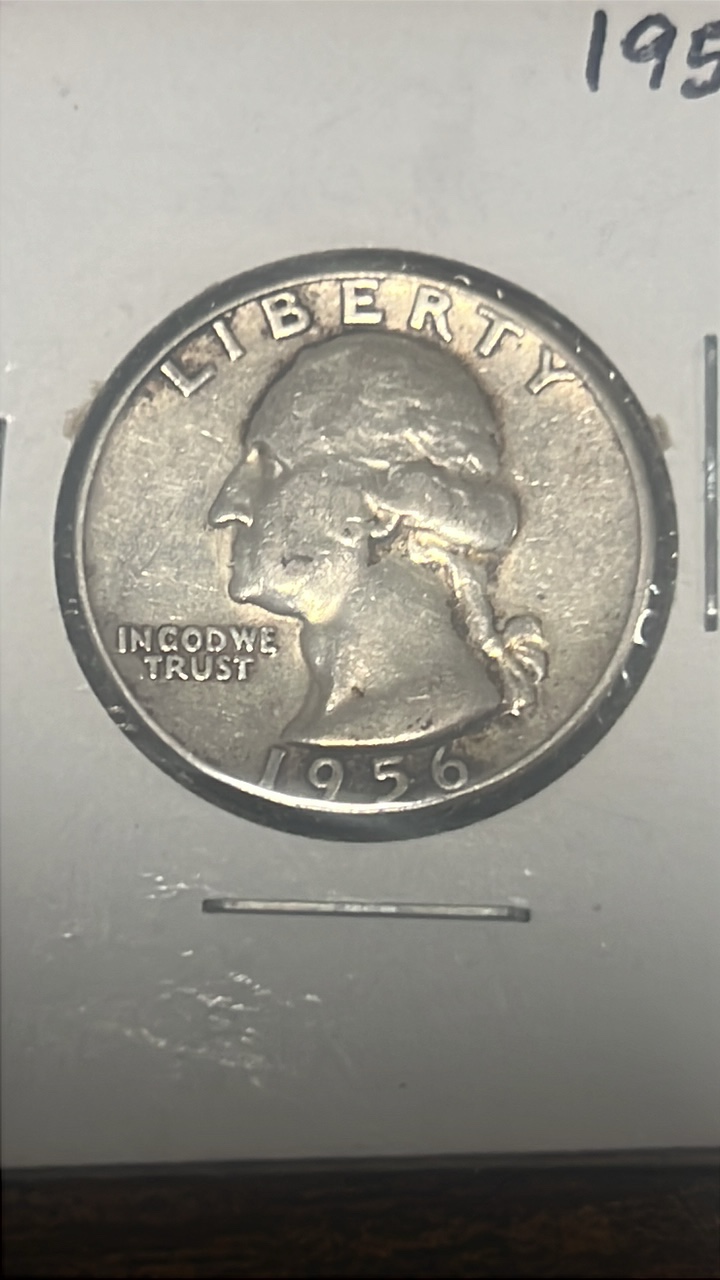 1956 Washington quarter