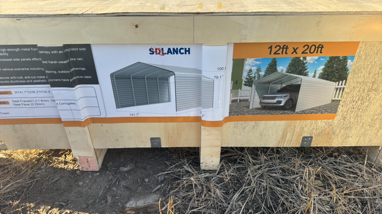 High-End CarportSDLANCH2025UnusedSDLC1220