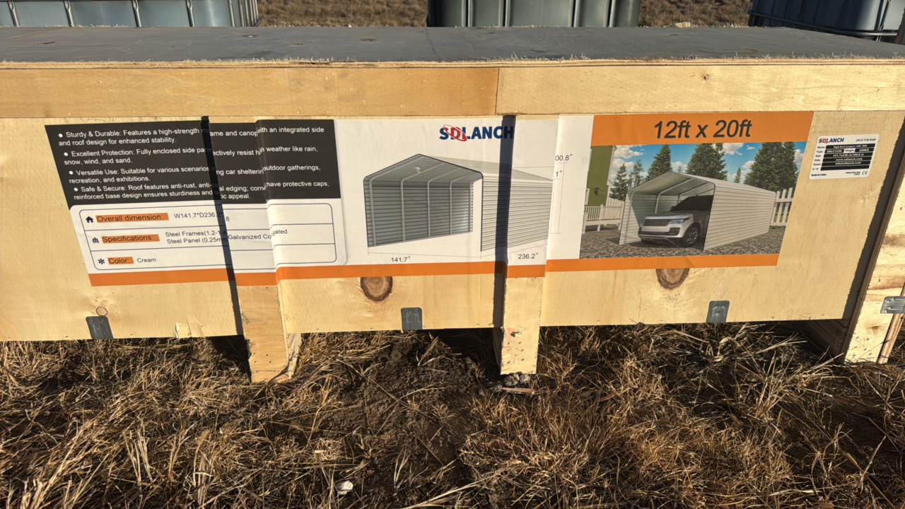 High-End CarportSDLANCH2025UnusedSDLC1221