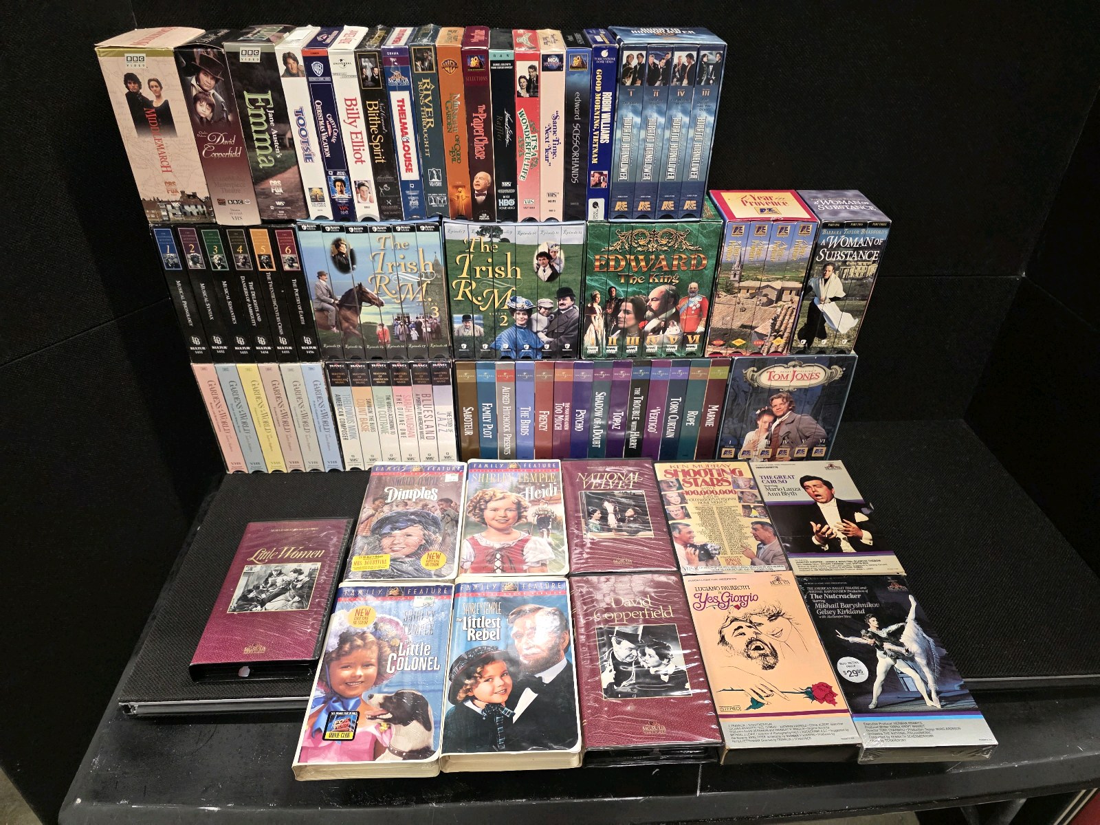 Collection of Assorted VHS Tapes