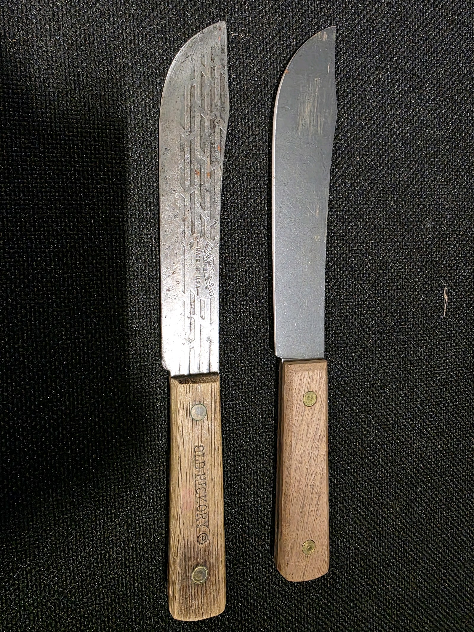 2 True Edge Ontario Knife Co. 7-Inch Butcher Knives - Made in USA