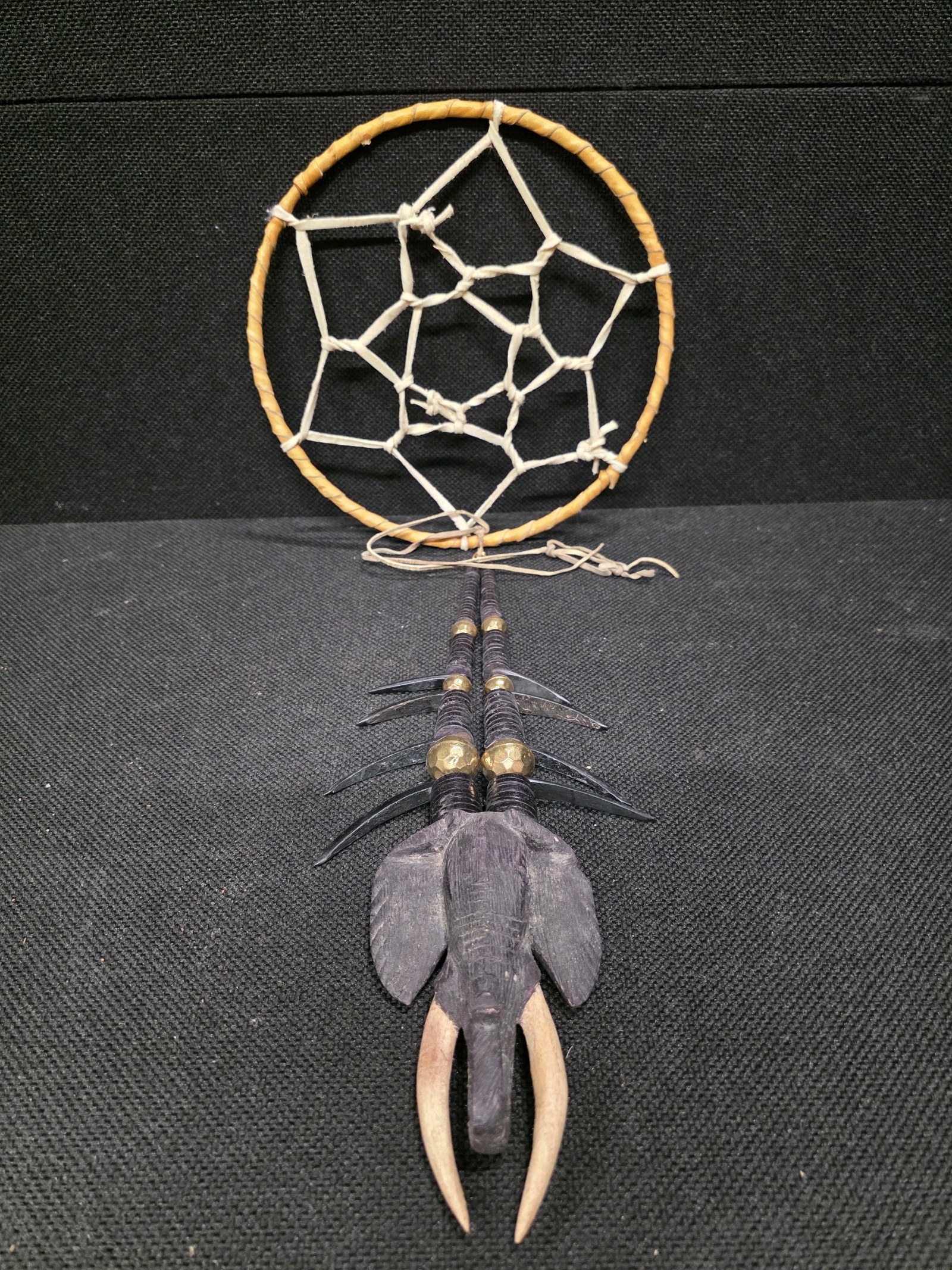 Dream Catcher with an Elephant Tusk Dreamcatcher