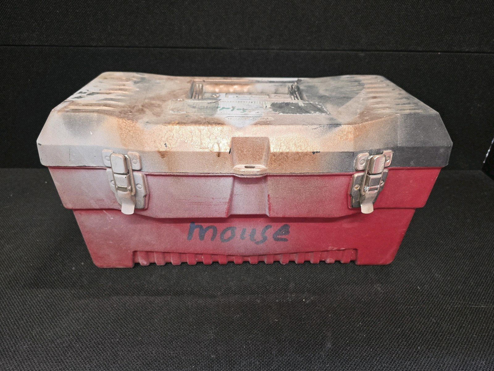 Toolbox full of Soldering Irons