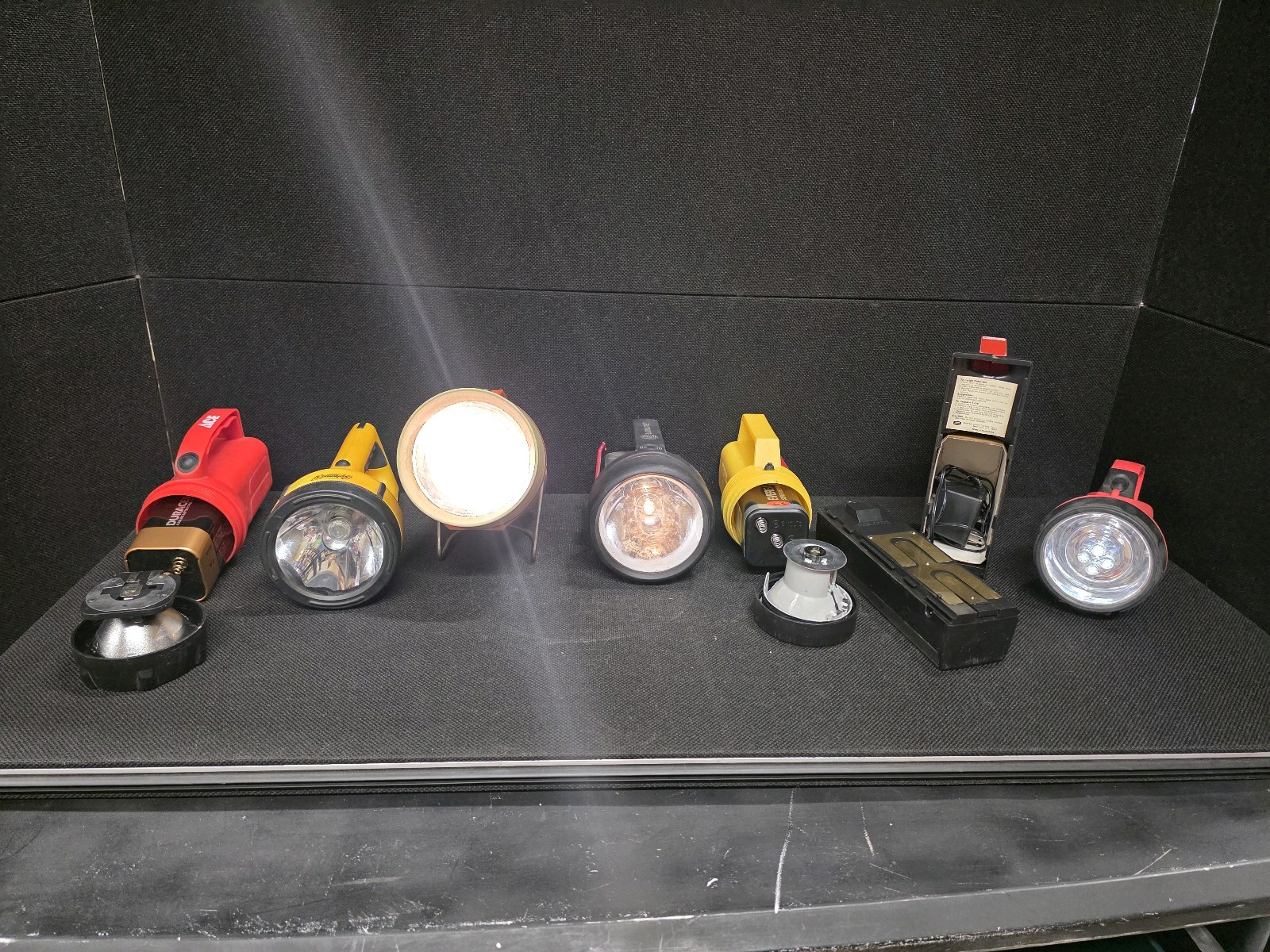 Collection of Heavy-Duty Rechargeable Torches, Lanterns and Flashlights,