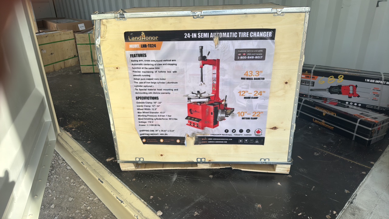 24-IN Semi Automatic Tire ChangerLandhonor2025UnusedLHR-TC24