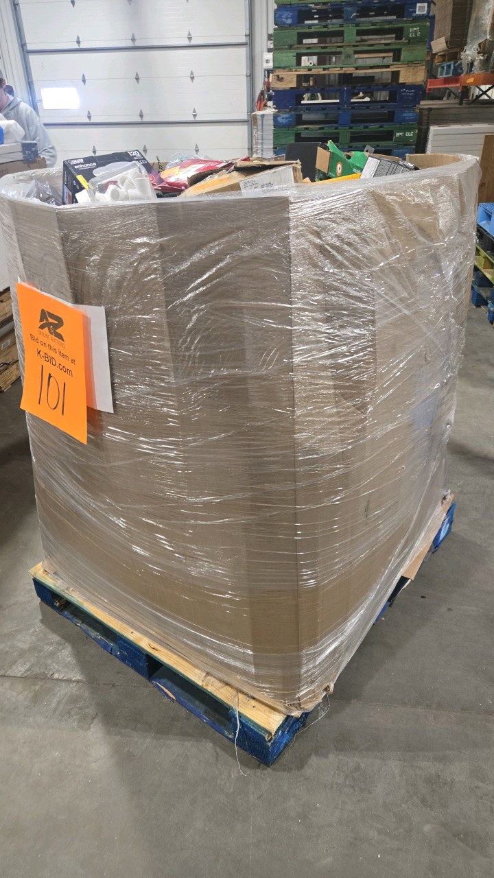 WHOLESALE PALLET LOT OF GENERAL MERCHANDISE