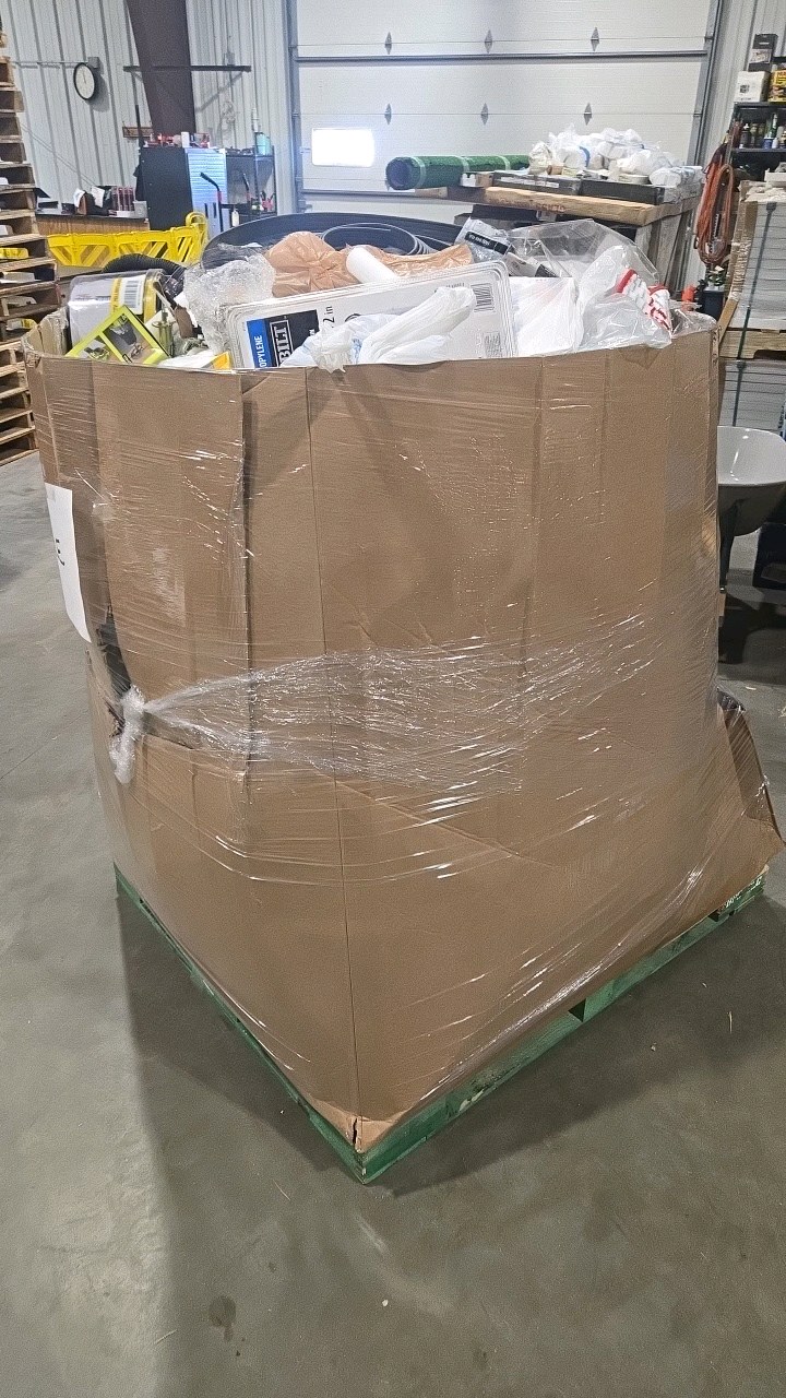 WHOLESALE PALLET LOT OF GENERAL MERCHANDISE