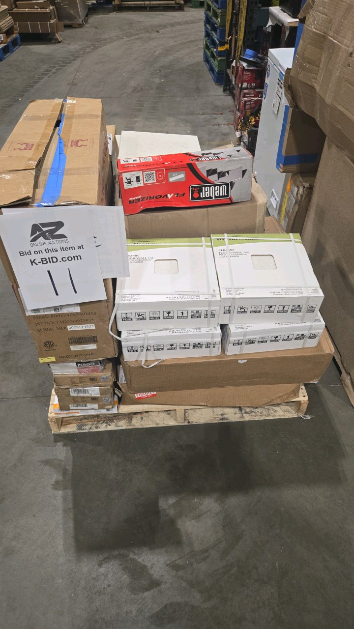 WHOLESALE PALLET LOT OF GENERAL MERCHANDISE
