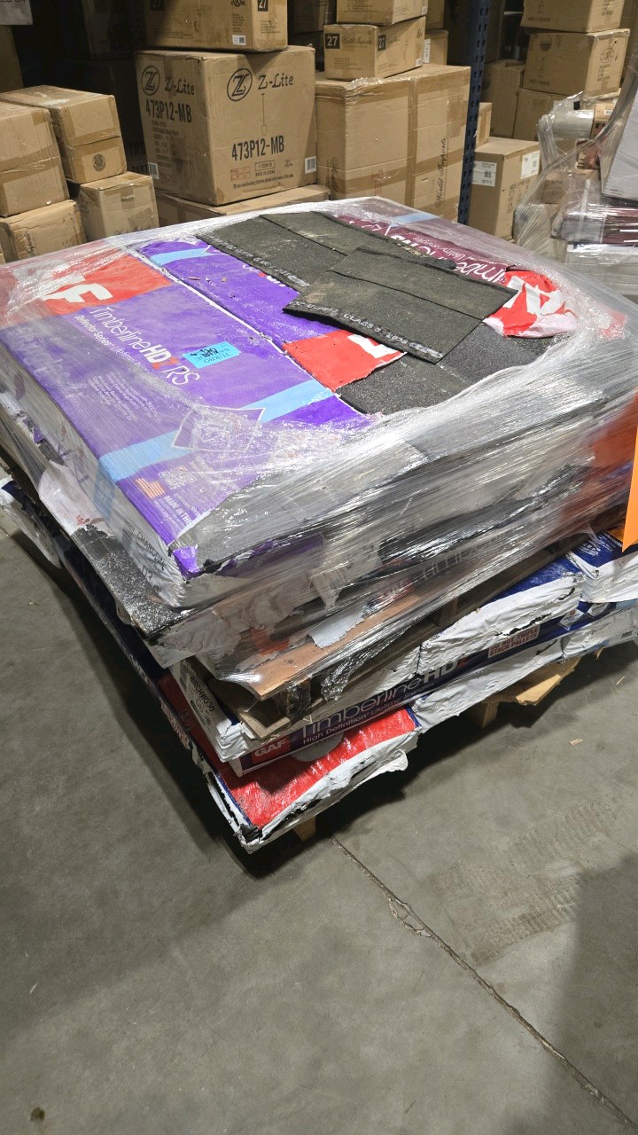 pallet of shingles