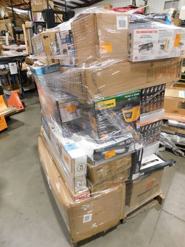 WHOLESALE PALLET LOT OF GENERAL MERCHANDISE