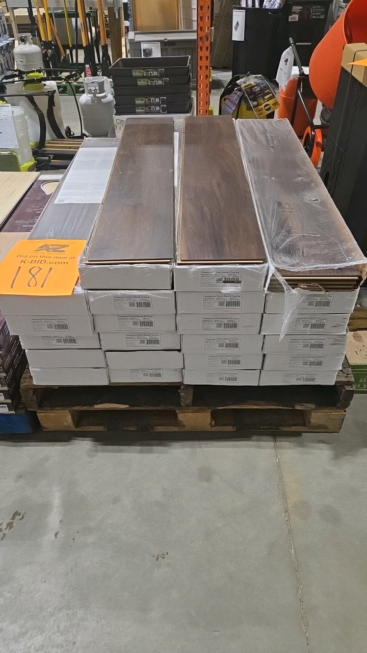 Krono Original Brook Penfold Hickory 12 mm T x 8 in. W Waterproof Laminate Wood Flooring (365 sqft)