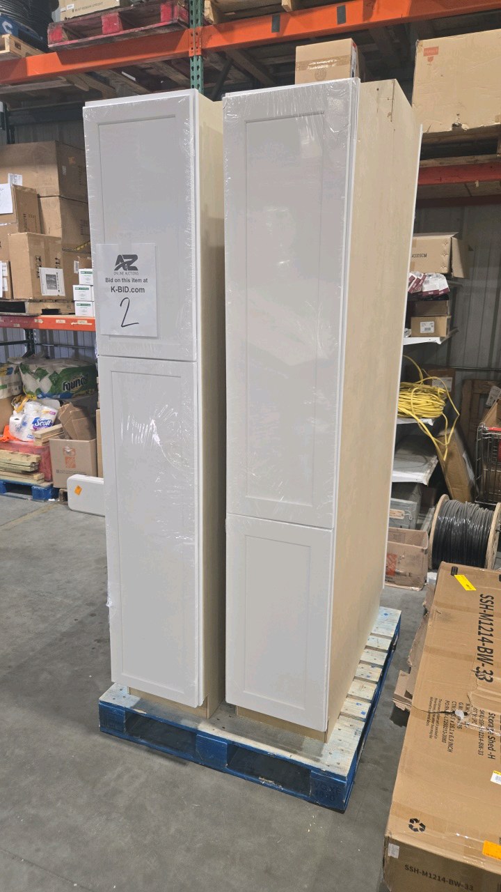 4 pantry cabinets