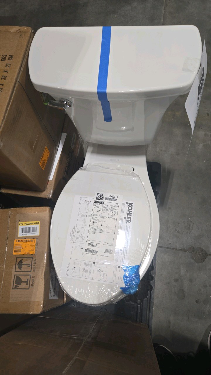 Kohler Elongated Toilet in White