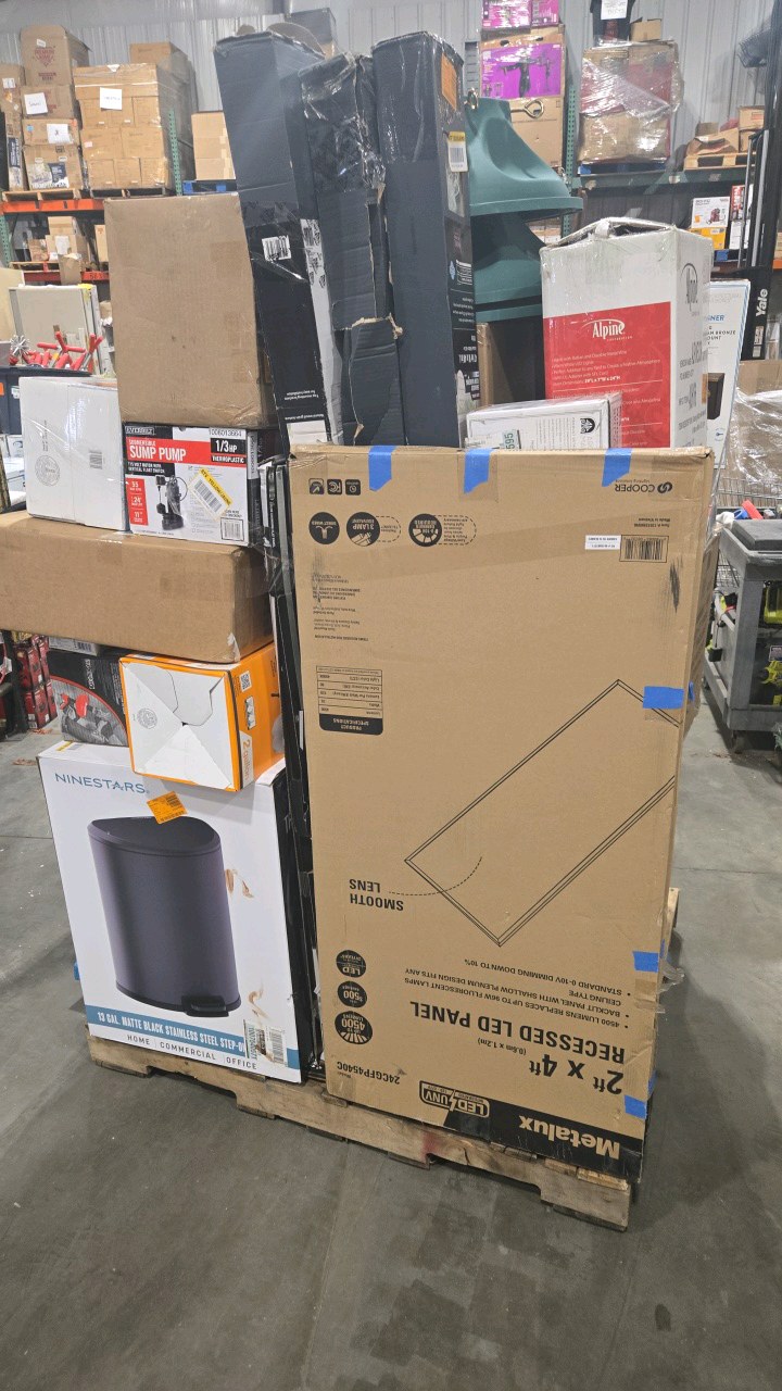 WHOLESALE PALLET LOT OF GENERAL MERCHANDISE
