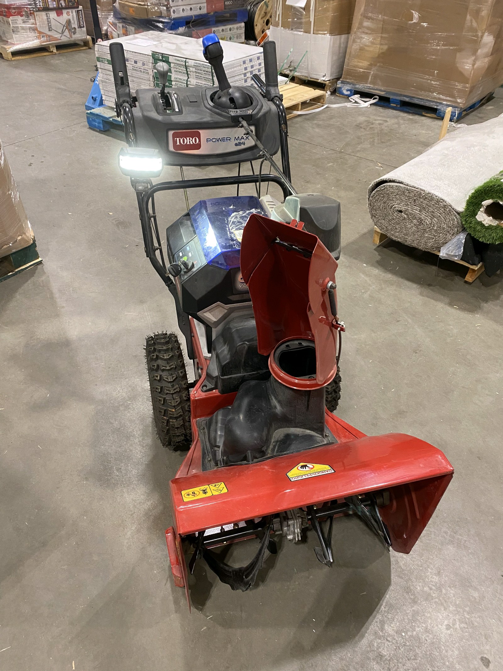 Toro snow blower - tested works , tool only