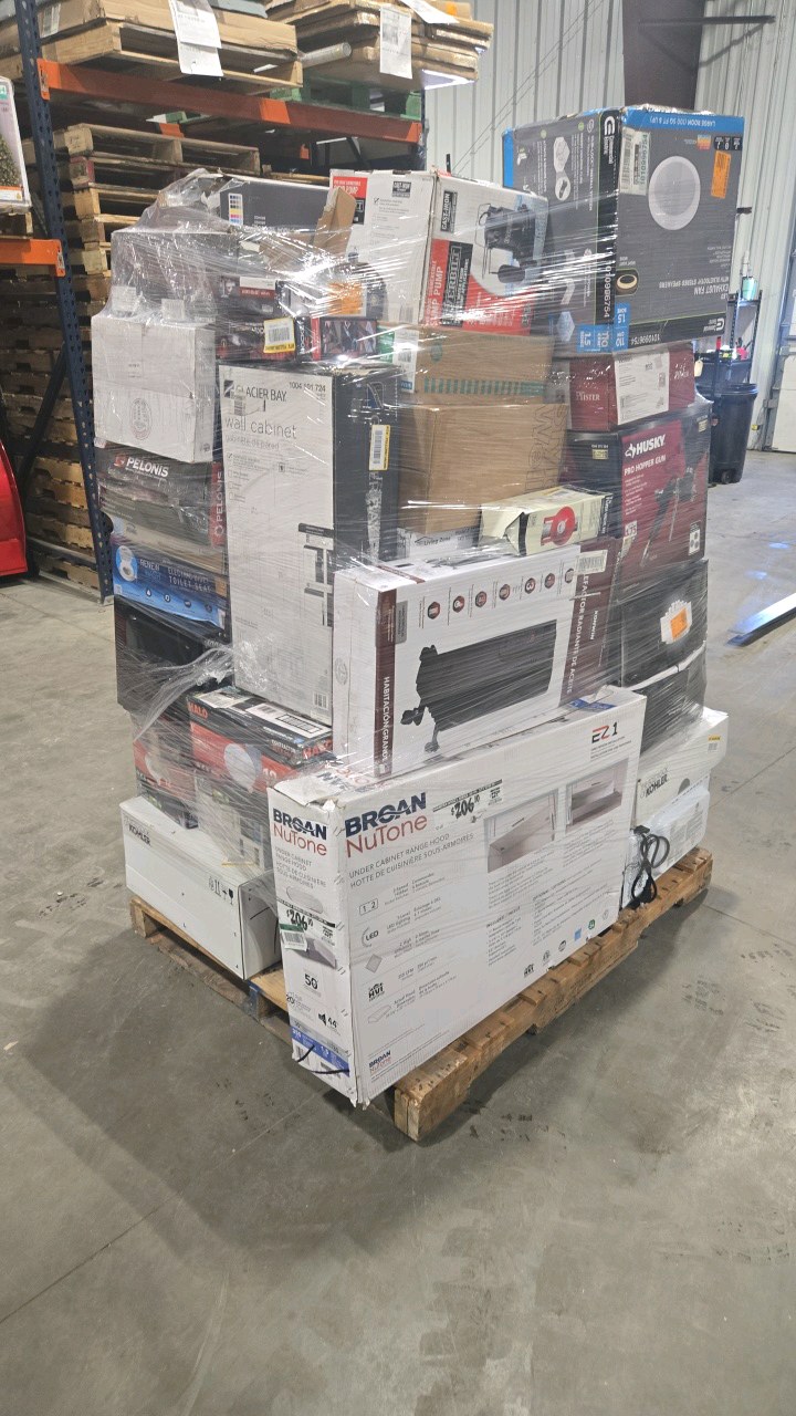 WHOLESALE PALLET LOT OF GENERAL MERCHANDISE