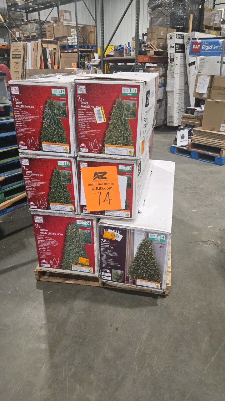 Christmas Holiday Sale  Pallet of Store Returns