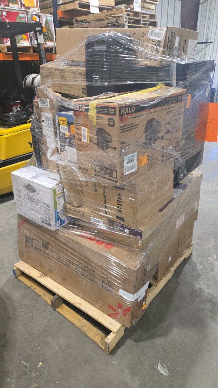 WHOLESALE PALLET LOT OF GENERAL MERCHANDISE