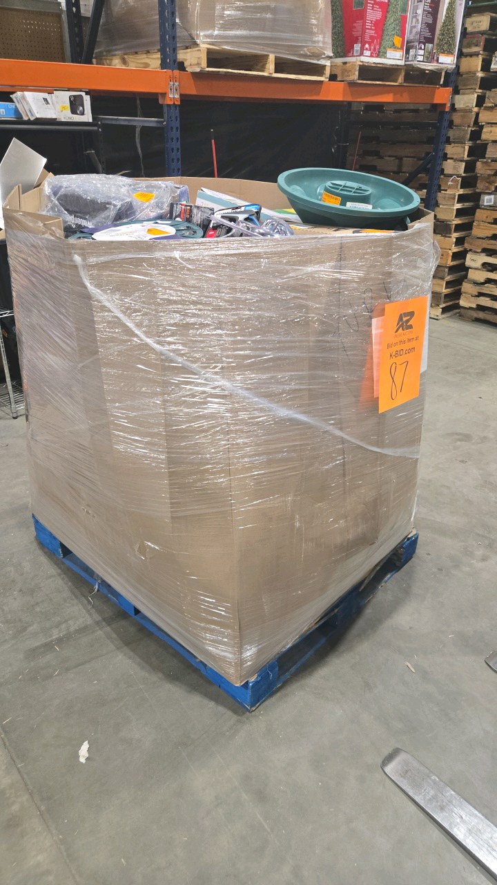 WHOLESALE PALLET LOT OF GENERAL MERCHANDISE