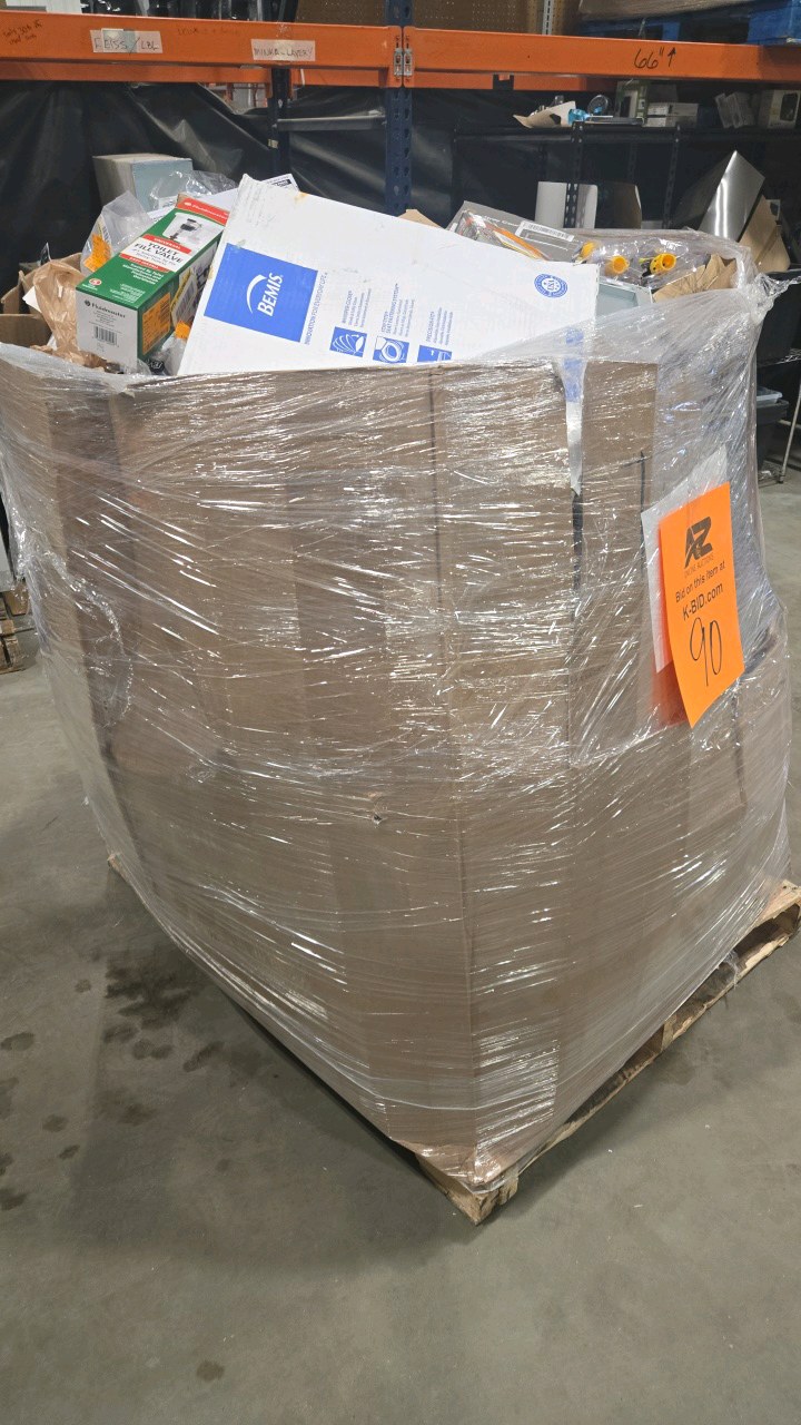 WHOLESALE PALLET LOT OF GENERAL MERCHANDISE
