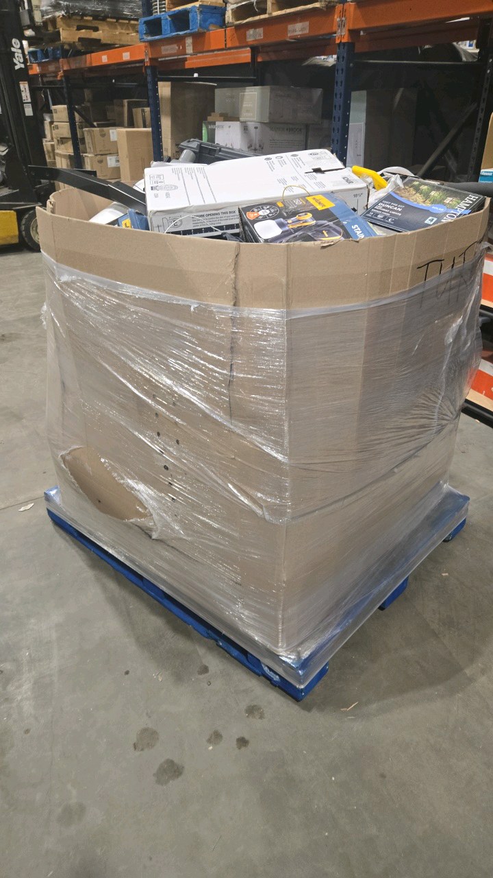 WHOLESALE PALLET LOT OF GENERAL MERCHANDISE