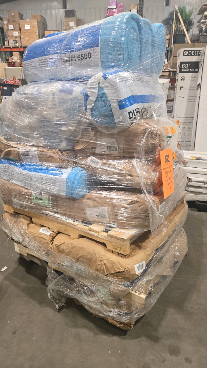 WHOLESALE PALLET LOT OF GENERAL MERCHANDISE